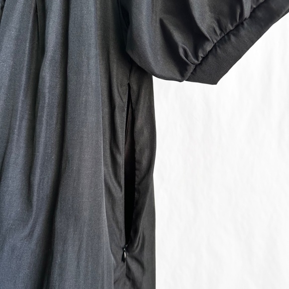 Mina UK | BLACK | Boho Peasant Dress / Tunic | Size S-M - Picture 4 of 7